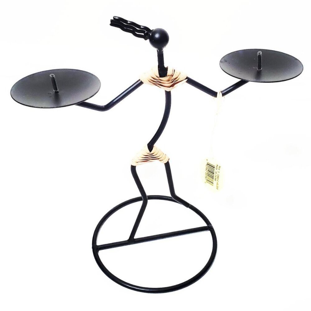 African Candle Holder (New)